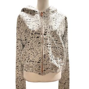 Frank & Eileen Black and White Graphic Hoodie